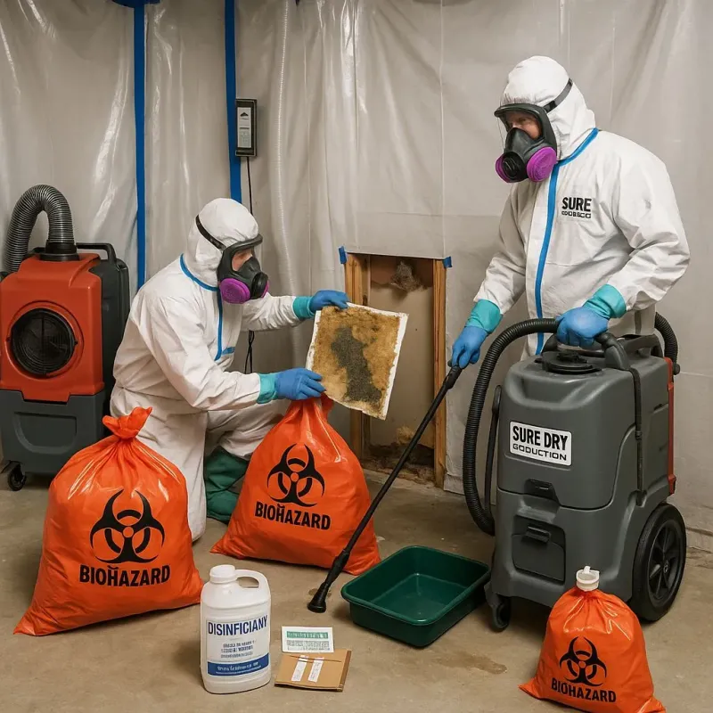 Contaminated Water Handling Protocols process in Great Falls, SC