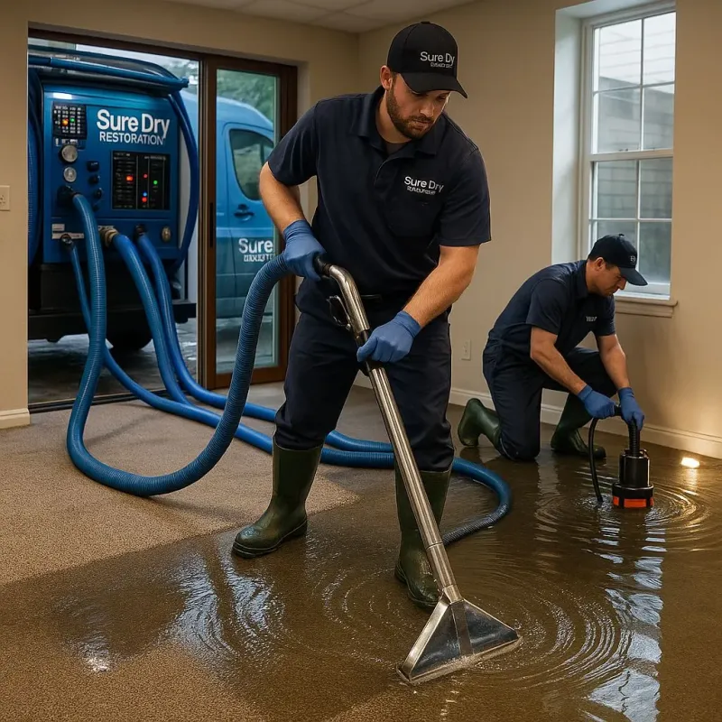 Water Extraction and Removal process in Great Falls, SC
